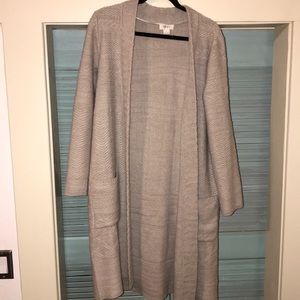 Style & Co tan knit sweater